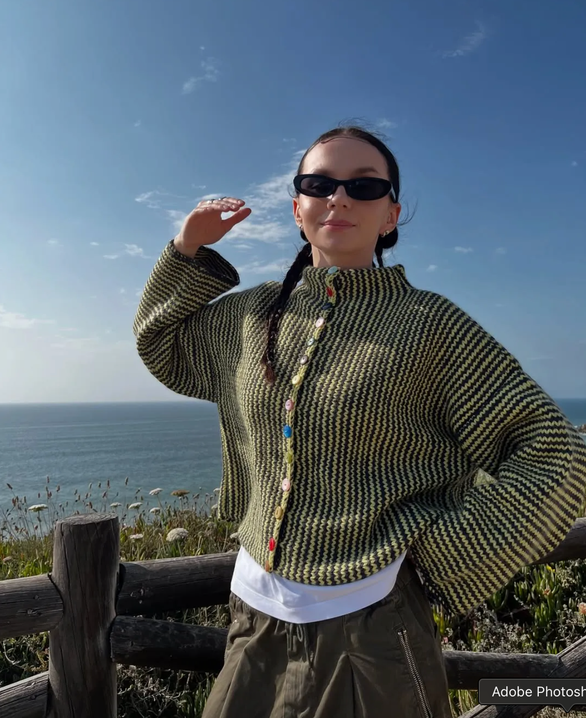 Linea Gem Button Cardigan