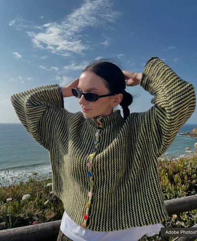 Linea Gem Button Cardigan