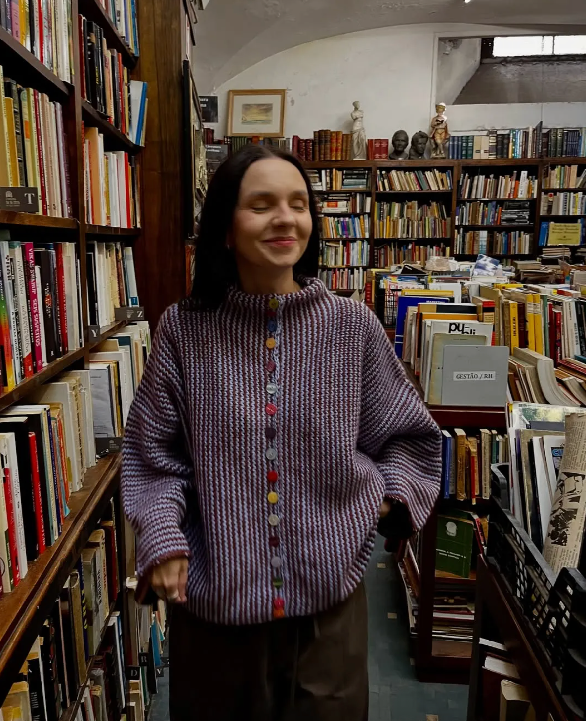 Linea Gem Button Cardigan