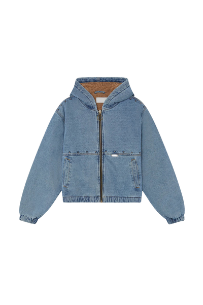Unisex Denim Utility Jacket