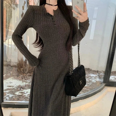 Cozy Chic Knitted Dress