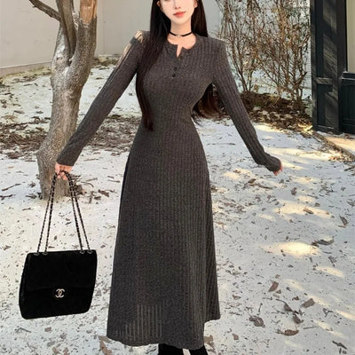 Cozy Chic Knitted Dress