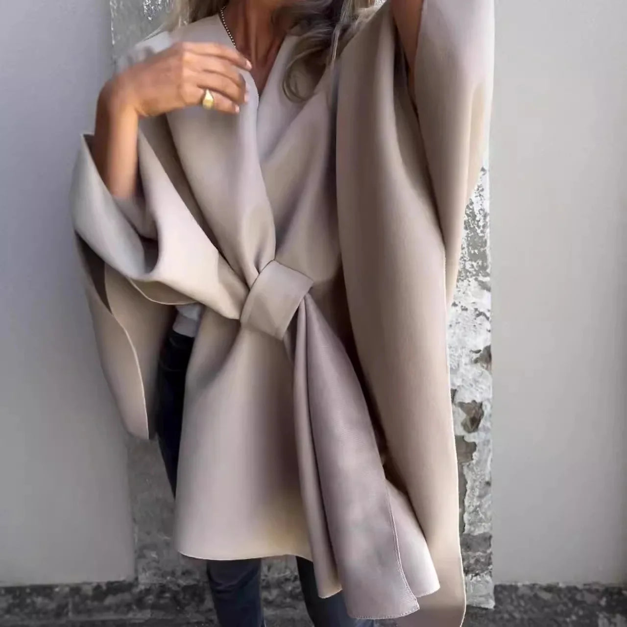 Women's Elegant Wool Cape