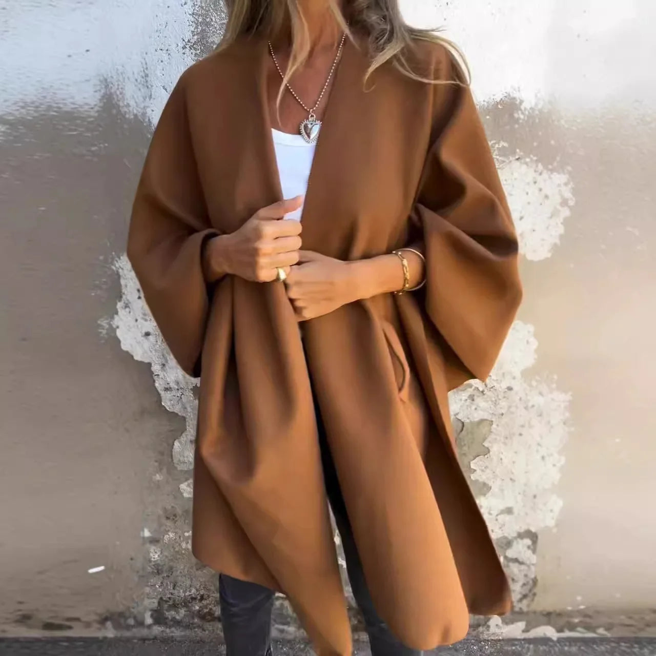 Women's Elegant Wool Cape